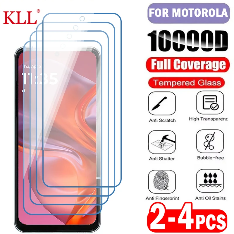 Durable Full Cover Tempered Glass Screen Protector (2-4 Pack)