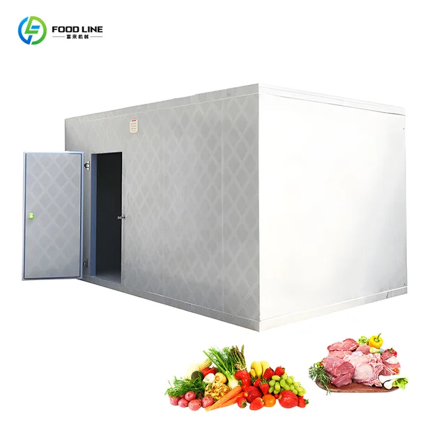 Prise en charge de la salle de stockage au froid réfrigérée personnalisée (+2 ° C à +8 ° C) pour Fruits et Légumes Frais à vendre 1
