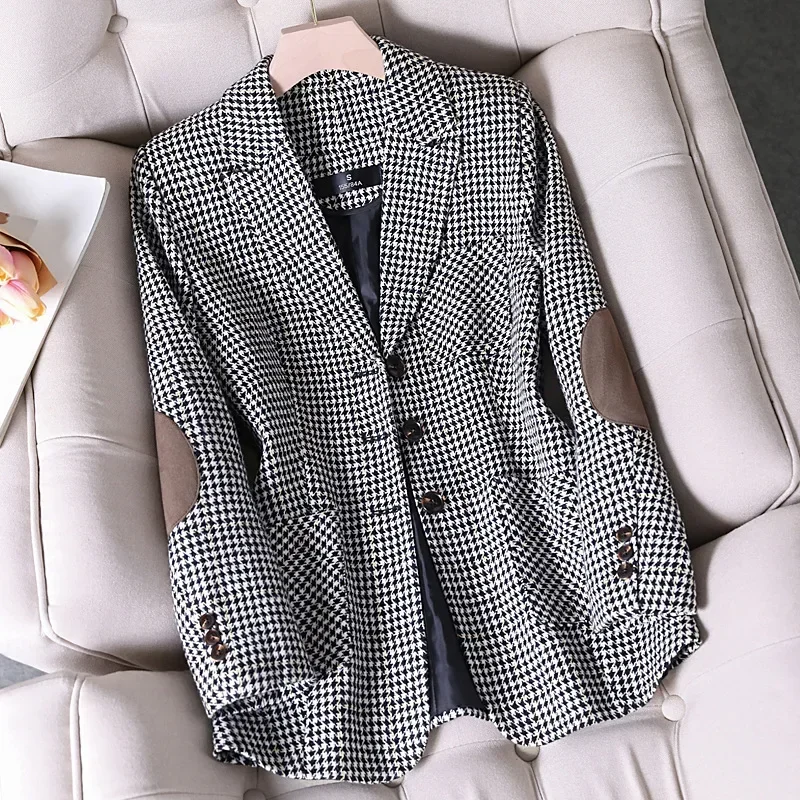 

Pinstripe Women Suits Blazer 1 Pieces Female Spring Office Lady Business Work Wear Fashion Girl Coat Jacket Formal Prom Dress