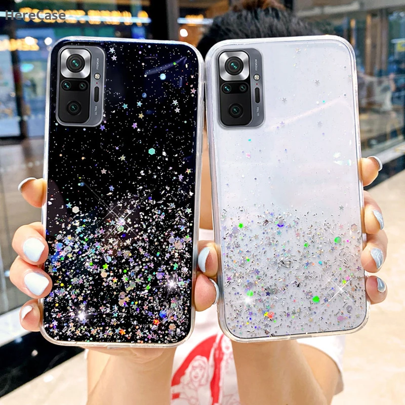 Per Samsung Galaxy S20 Fe Caso Bling Glitter Cover Samsung A51 Note 10 20 Ultra A72 A52 A71 A70 A50 S20 Plus S 20 S20Fe S21 Caso