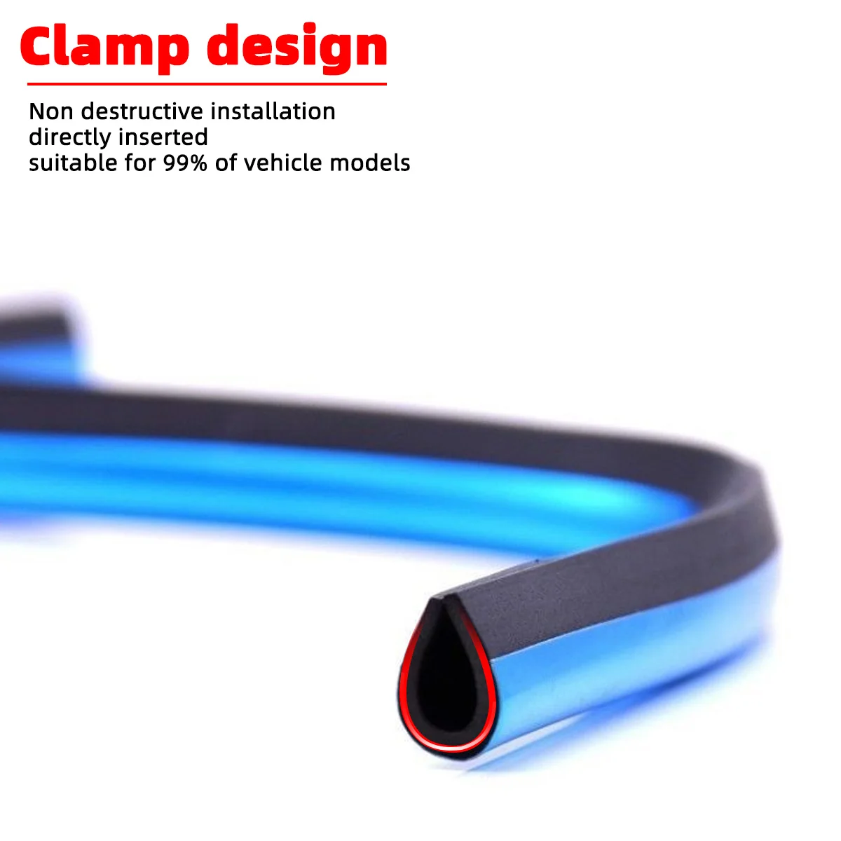 Car air conditioning vent decorative strips 10 PCS Bendable Cuttable