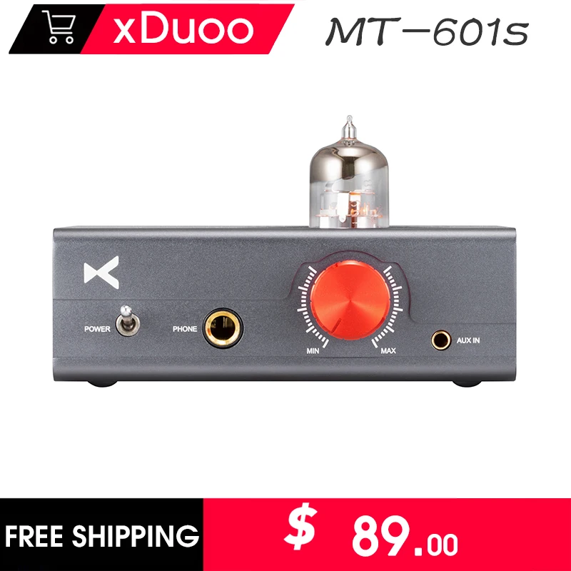 

XDUOO MT-601S Tube Amplifier MT601S High Performance Tube + Class A Headphone Amplifier