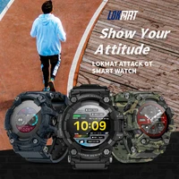 LOKMAT ATTACK-GT Upgrade Sport Smart Watch Waterproof Bluetooth Calls Rugged Smartwatches Flashlight Fitness Tracker for Phone - Image 2