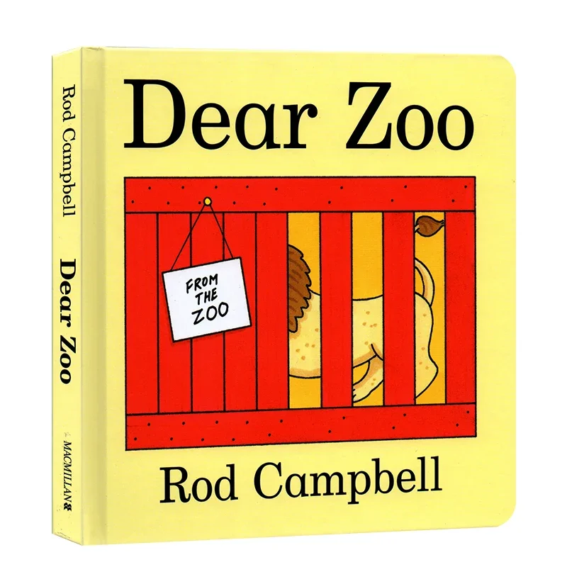 Funny Educational English Picture Cardboard Books for Kids Dear Zoo I Am A Bunny The Very Hungry Caterpillar Learning Toy 4
