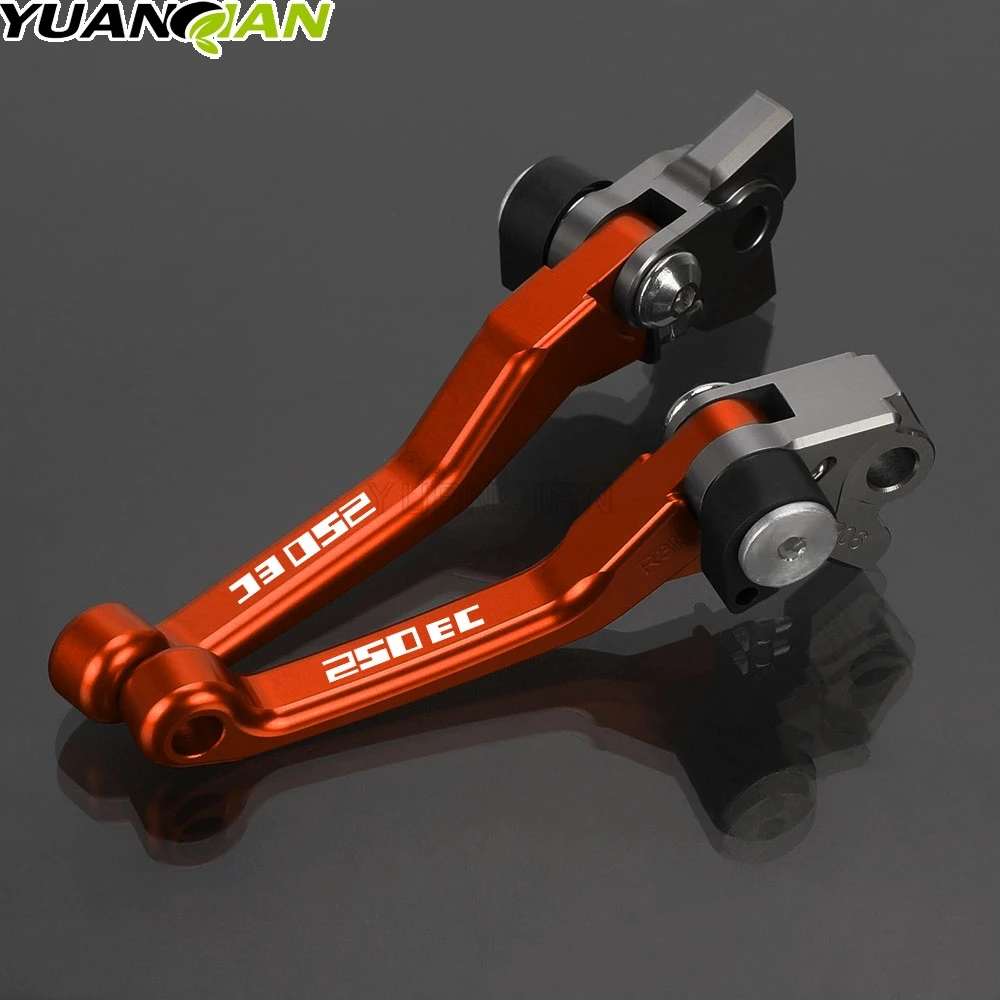 

250/300EC 2005-2018 Foldable Pivot DirtBike Brake Clutch Levers Motorcycle Handle Lever For 250EC 300EC EC 250 300 2017 2016 15