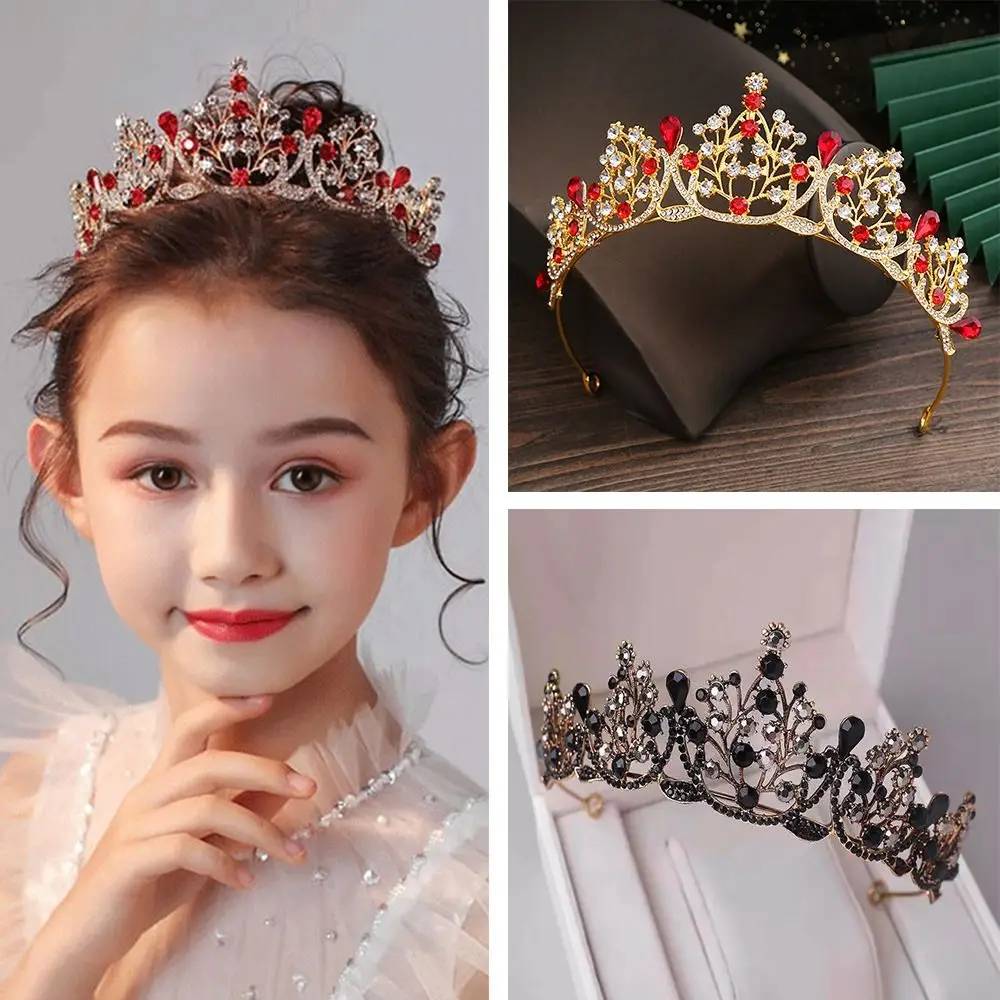 Ornaments Bridal Hairpin Flower Leaf  Hair Comb Rhinestone Hair Hoop Hair Comb Princess Crystal Tiaras Bridal Hair Accessories