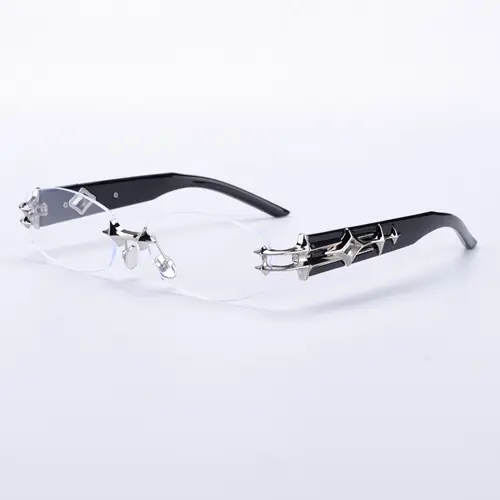 New Fashion Trend Leader World Luxury Personalized Sunglasses Men and Women Exquisite High End Temperament Frameless Sunglasses - Image 9
