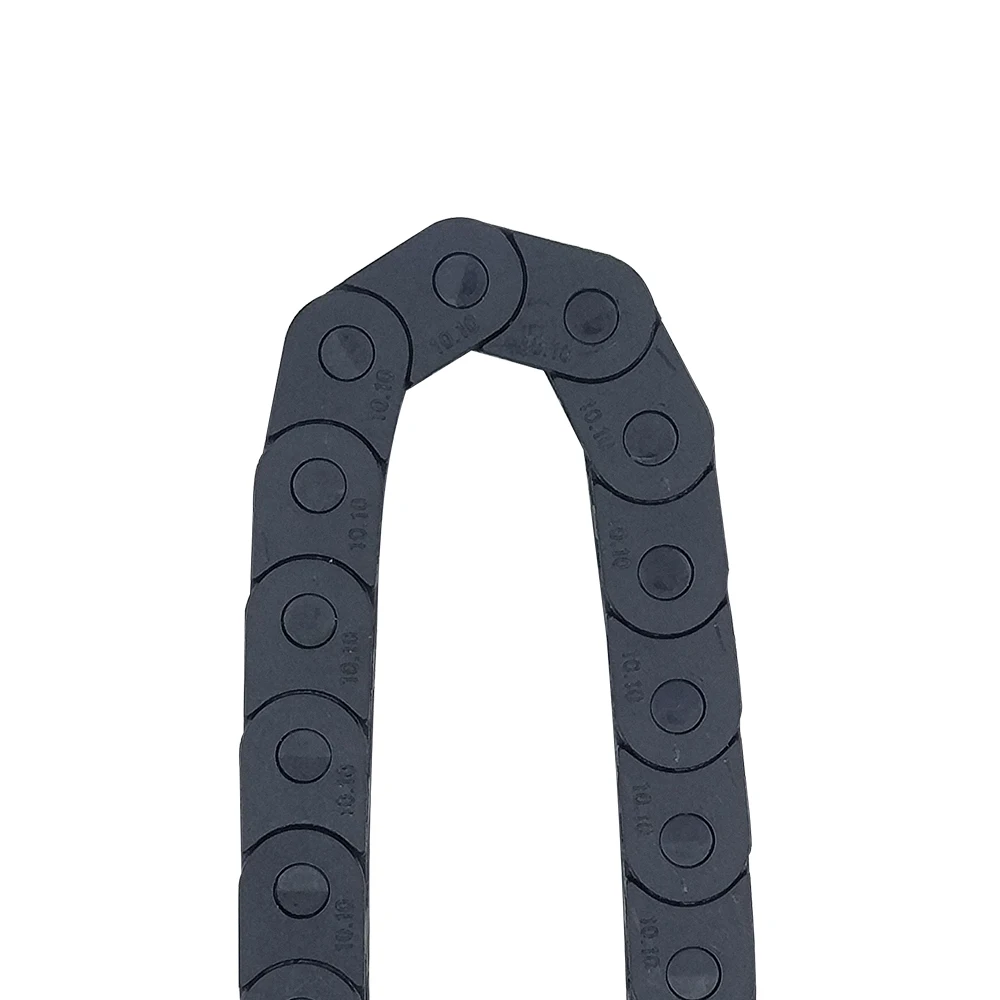 R18 10x10 10x15 10x20 Cable Chains Bridge Type Non-Opening Plastic Towline L 1m for CNC router plastic cable chain,cable carrier
