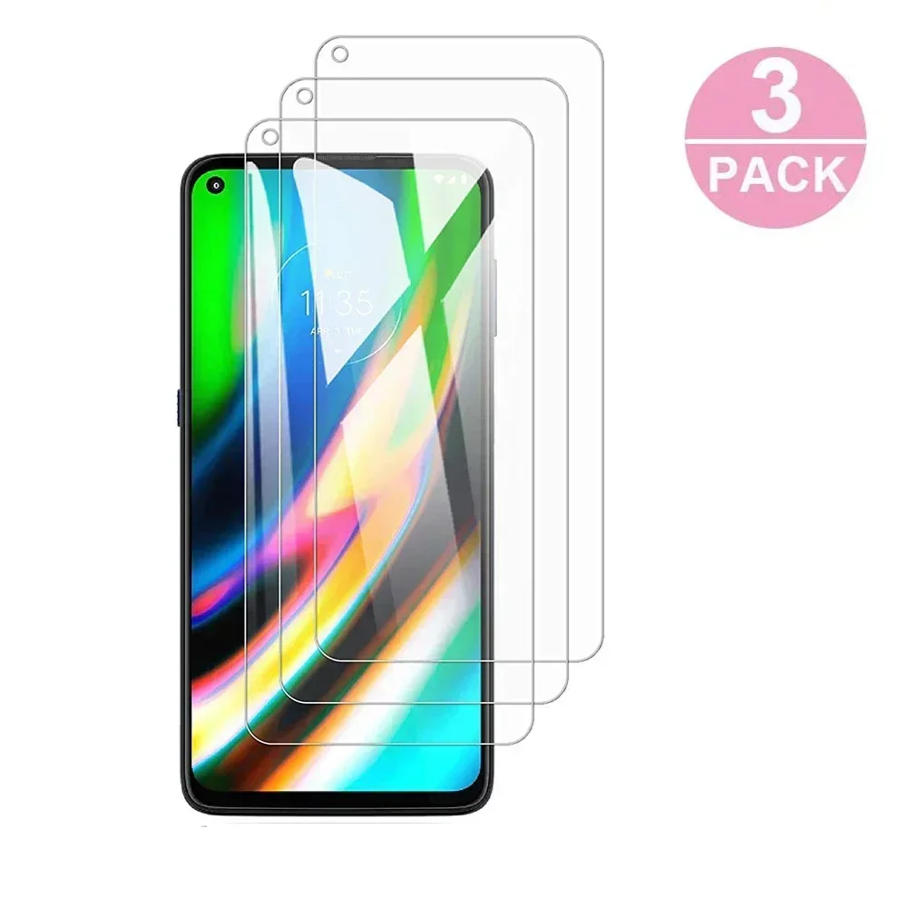 

Закаленное стекло для Motorola Moto G9 G8 Power G Stylus G Fast G Pro E One Vision, Защитное стекло для экрана E7 Plus E6S, пленка, 3 шт.