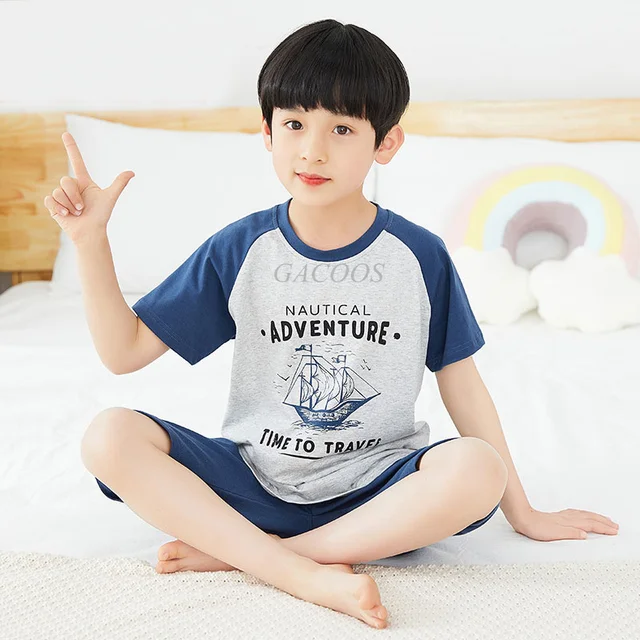 Pijama Coralina Niño Pijamas Don Algodon Conjuntos De Pijamas 100