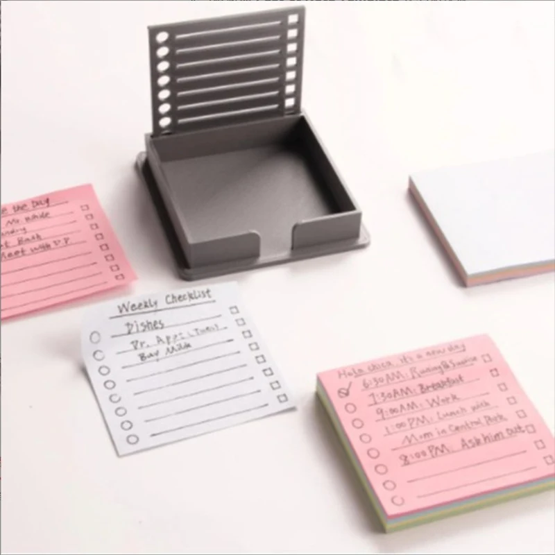 1 note box with sticky notes, sticky note template box 3