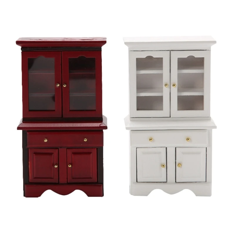 

Аксессуары для кукольного домика 1:12, мини-книжный шкаф, мебель MossMicro, украшение сцены