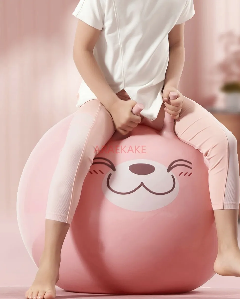 1pcs Sheep Horn Ball Children's Sensory Integration Training Balance Ball Yoga Fitness Equipment Thickened Explosion proof