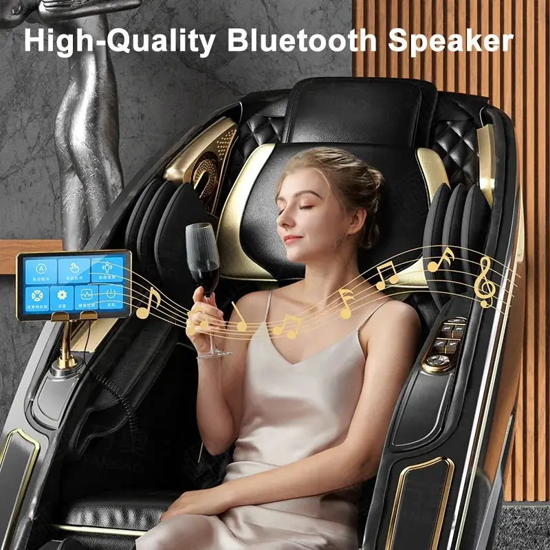 3 Year Warranty 4D SL-Track Zero Gravity full body AirBag Massager Chairs Home 3D Office Chair Luxury Electric Massage Sofa 5