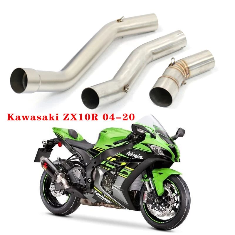 51mm For Kawasaki ZX10R 2004 2020 Motorcycle Exhaust System Muffler