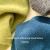 British Korean Triangle Scarf  Niche Wool Triangular Scarf Women Headscarf Knitted Scarf Multi-functional Warm Knitted Wrap 6