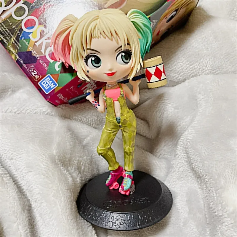 

Фигурка Bandai из аниме «Птицы добычи», оригинальная экшн-фигурка постоянного тока, Арли-квин, игрушки для подарка, коллекционные модели, украшения