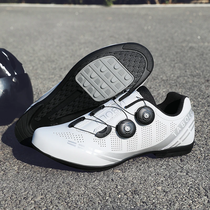Men Non Locking Mountain Bike Shoes Without Cleats Road Bicycle Rb Speed Non Cleat Cycling Shoes Sneaker Flat Pedal Mtb Women cycling shoes