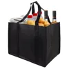 Large Capacity Shopping Bag  Female Tote Bag Non-Woven Fabric Eco Bag Reusable Pouch Travel Storage Handbag Organizer 3
