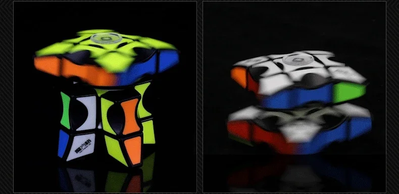 Finger Magic Cube Toys 2in1 5.8cm Patch Version 133 Cube Puzzle Antistress Gyro Toys Fidget Spinner Stress Reliever For Kids Boy