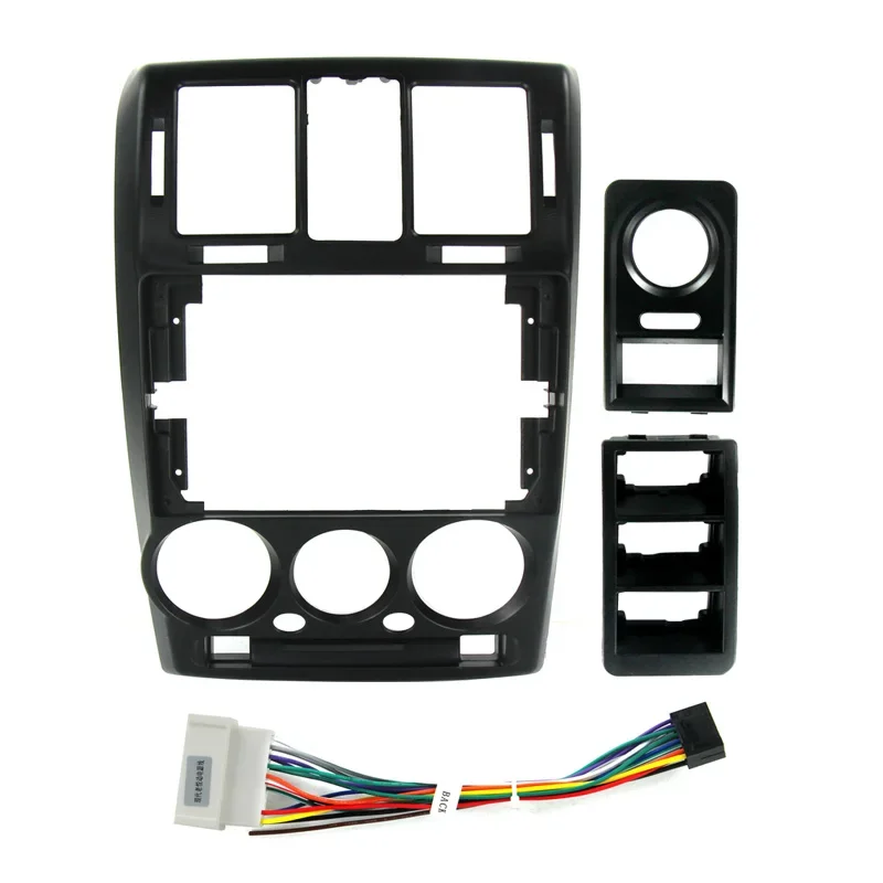 For 2Din ȵ̵ All ο Car Radio Fascia Dash Kit Fit Installation Trim Facia Face Panel Frame For HYUNDAI GETZ 2002-