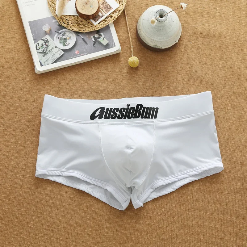 Men's underwear with milk silk comfortable sports boxer aussiebum-m218 bag 3