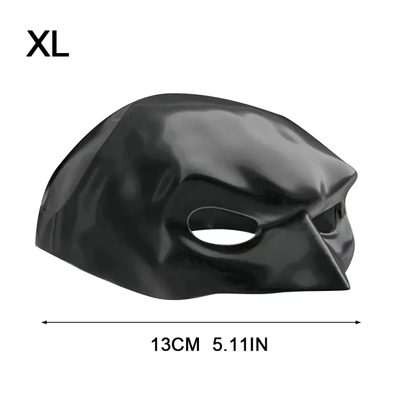 Schwarze Matte Fledermaus-Katzenmaske Superhelden-Haustier-Spielzeug für Katzen und Hunde Gruseliges Schmink-Party-Kostüm-Accessoire – Detail 10