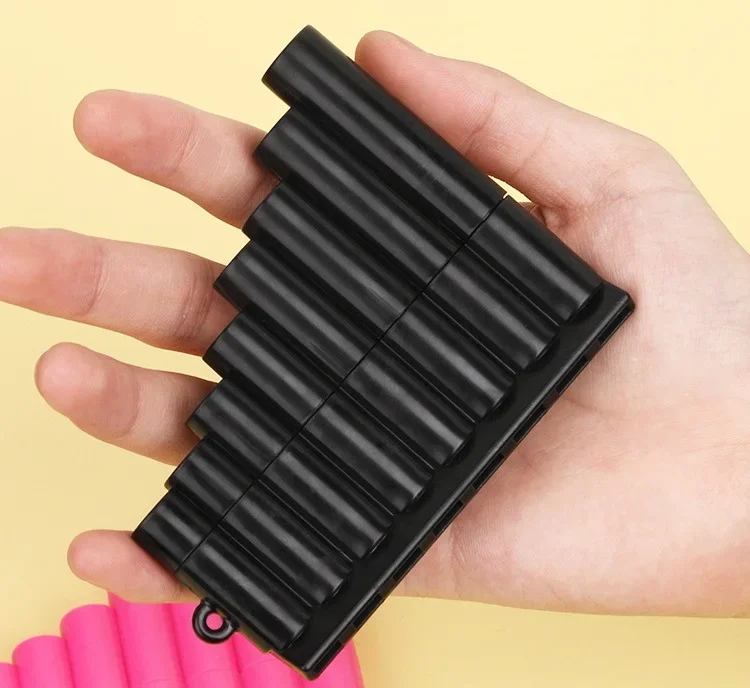 Woodwind Pan Flute 8 Tube Plastic Row Flute Flauta Panpipe Handmade Pan Flutes Flauta Children Musical Instruments Gift