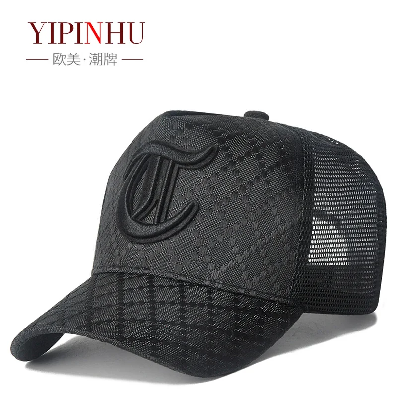 Baseball Cap Summer Big Head Big Embroidery Baseball Cap Baseball