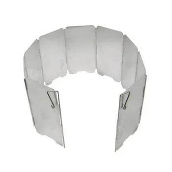 Foldable Camping Stove Windshield 1
