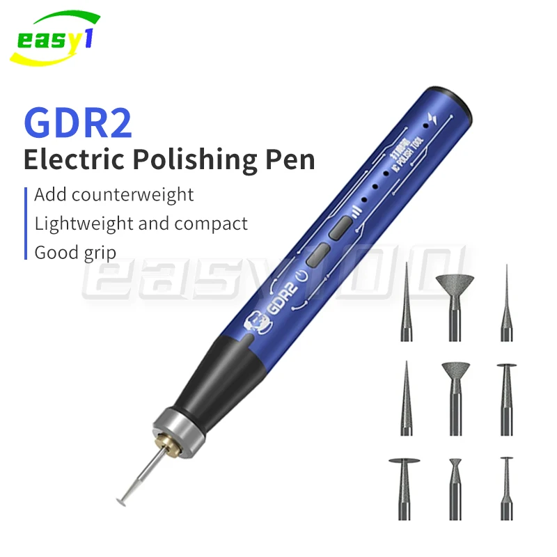 MECHANIC GDR2 Multifunctional Polishing Pen for Mobile Phone Repair Electric IC Chip CPU Drilling Cutting Engraving Polisher 1