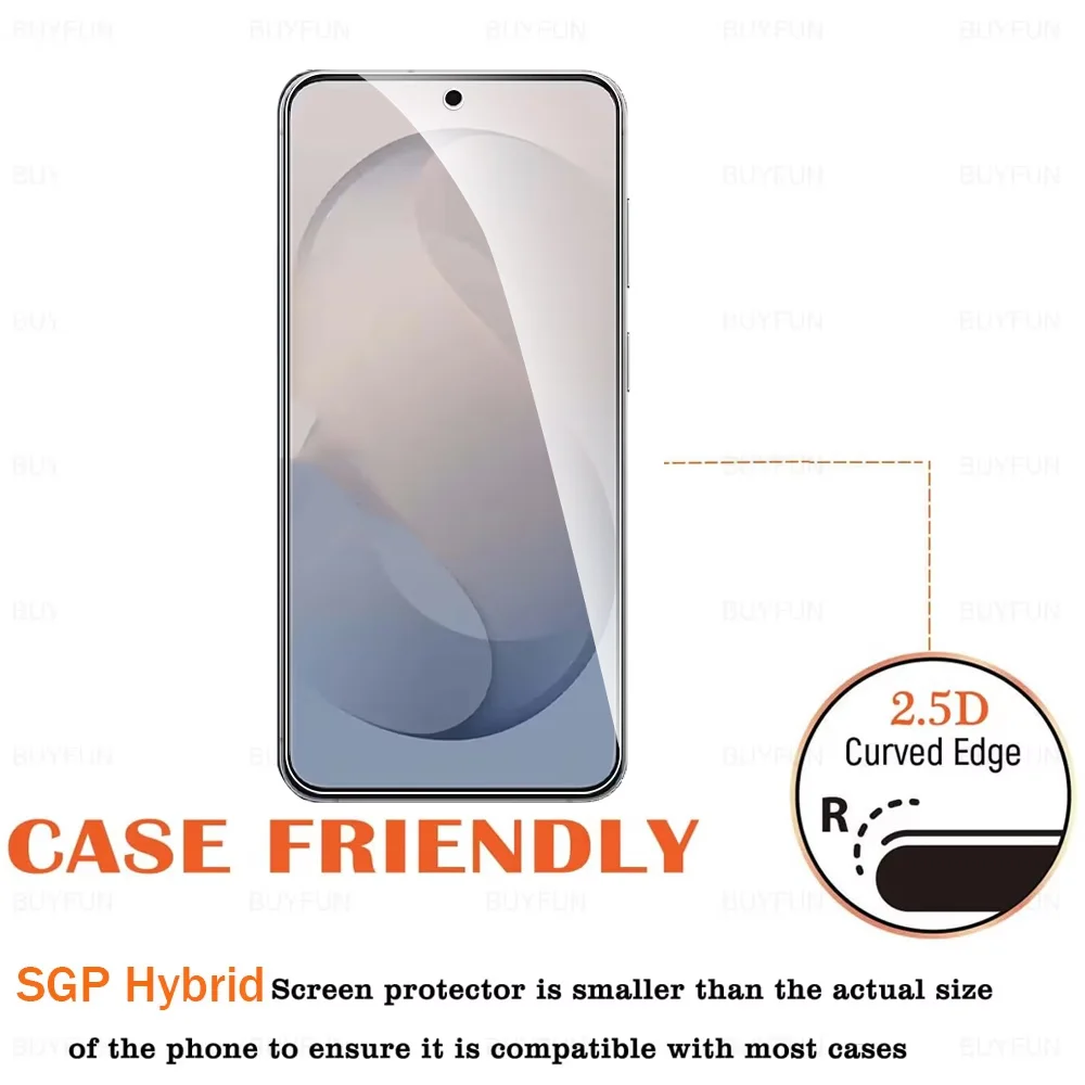 4-Pack Full Cover Tempered Glass Armor Phone Screen Protector