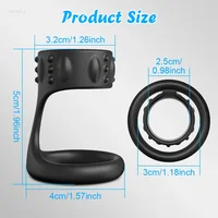 Penis Cock Ring für Männer Ejakulation Samen Lock Ring Verzögerung Erweiterung Extender Penis Sex Spielzeug für Paare Erwachsene Erotische Produkte 5