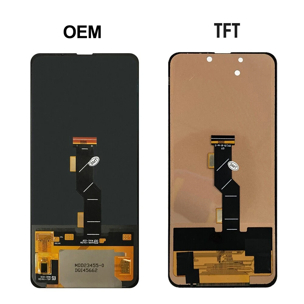 Xiaomi mi Mix 3 M1810e5a用のシャーシ付きデジタルLCDタッチ