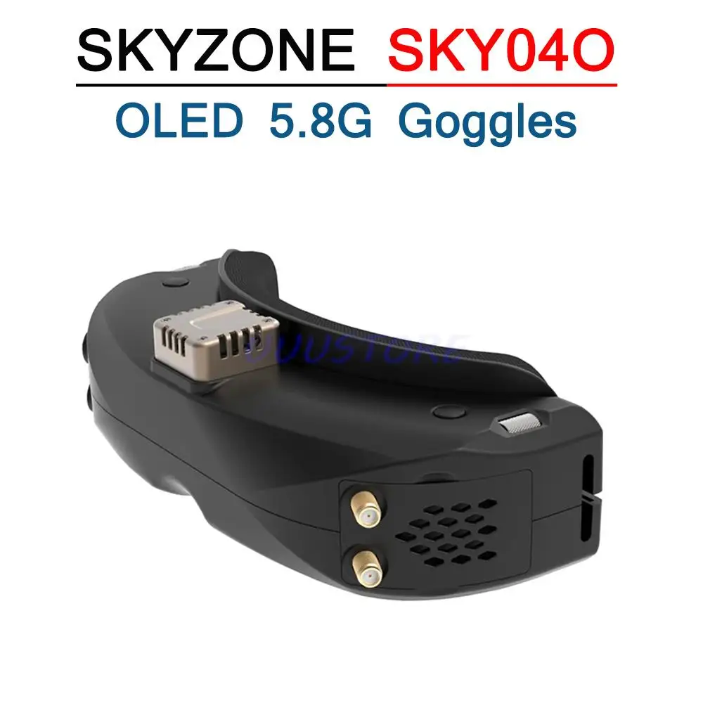 

SKYZONE SKY04O OLED 5.8G 48CH Steady View Receiver 1024X768 DVR FPV Goggles With Head Tracker Fan for RC Airplane FPV Drone