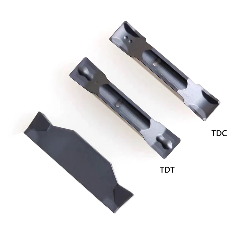 Фото Карбидная вставка TDC200, TDC300, TDC400, TDT300, TDT400, LF6018, фрезерный станок с ЧПУ, Настольный токарный резец для металла, токарные инструменты для M, 10 шт. №3
