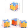 1Pcs 3D Maze Magic Cube Toys Children Gift Six-sided Brain Developing Educational Toy Labyrinth Ball Toys Magical Maze Ball Game 6