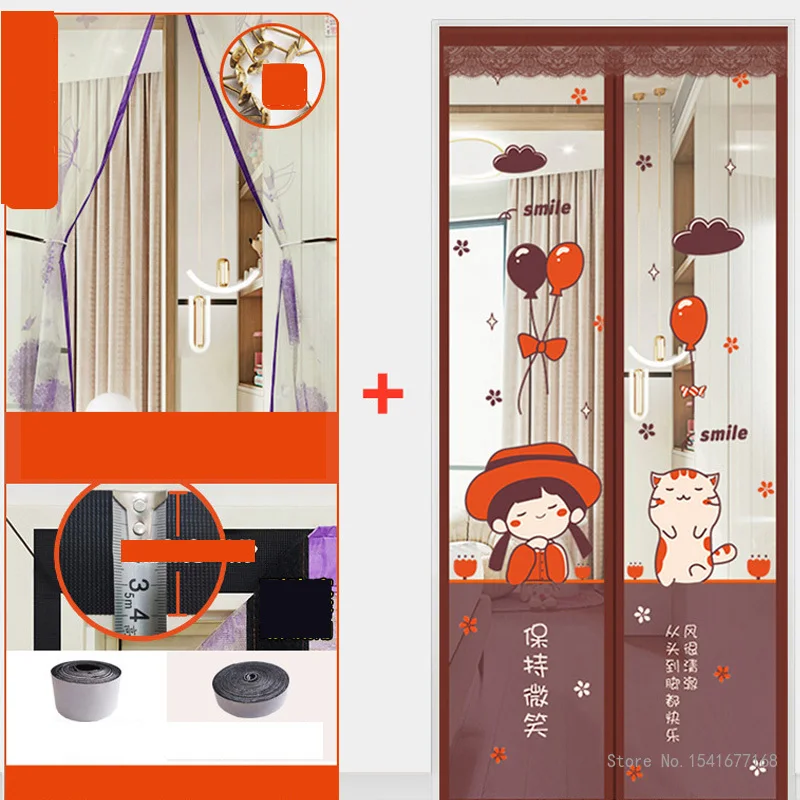 Hands-free Magnetic Mosquito Net Door Net, Anti Fly, Insect Screen, Anti-Mosquito Magnetic Curtain Mesh for Door