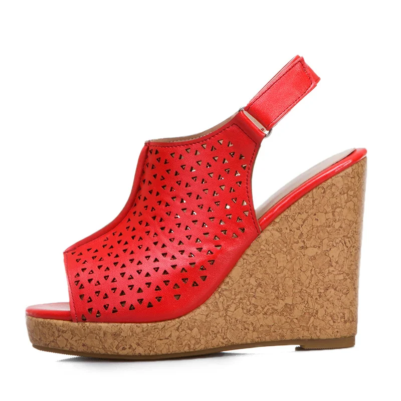 456158-86facd.jpg Fashion Wedge Sandals Female Summer Shoes Platform Peep Toe High Heels Flip Flop Casual Party Wedge Shoe For Women Large Size 45 - Image 1