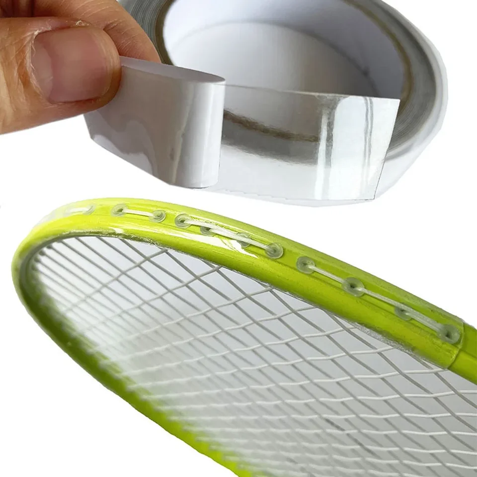 Wear Resistant Badminton Racket Head Edge Protector Tennis Racket Protective Tape Uygun Fiyatlı