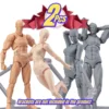 2 Pcs Body Doll Artists Manikin Jointed Mannequin Drawing Figures 1
