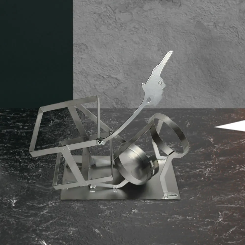 Steampunk Style Drink Stand Skull Skeleton Design Wine Holder Skull Metal Wine Rack for Home Kitchen Bar Table Decoration