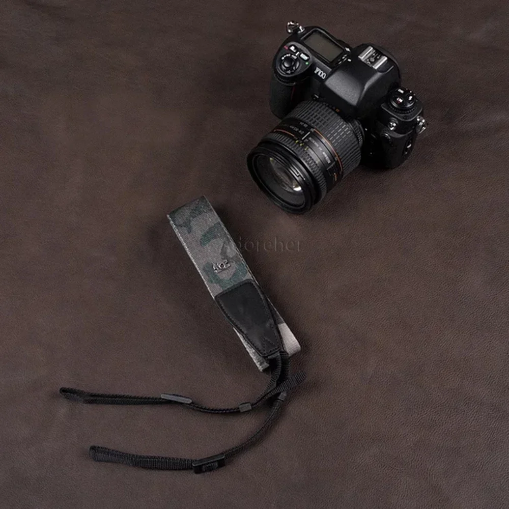 조절식 코튼 위장 DSLR 디지털 카메라 어깨 스트랩, 미러리스 카메라 넥 스트랩, 에 적합