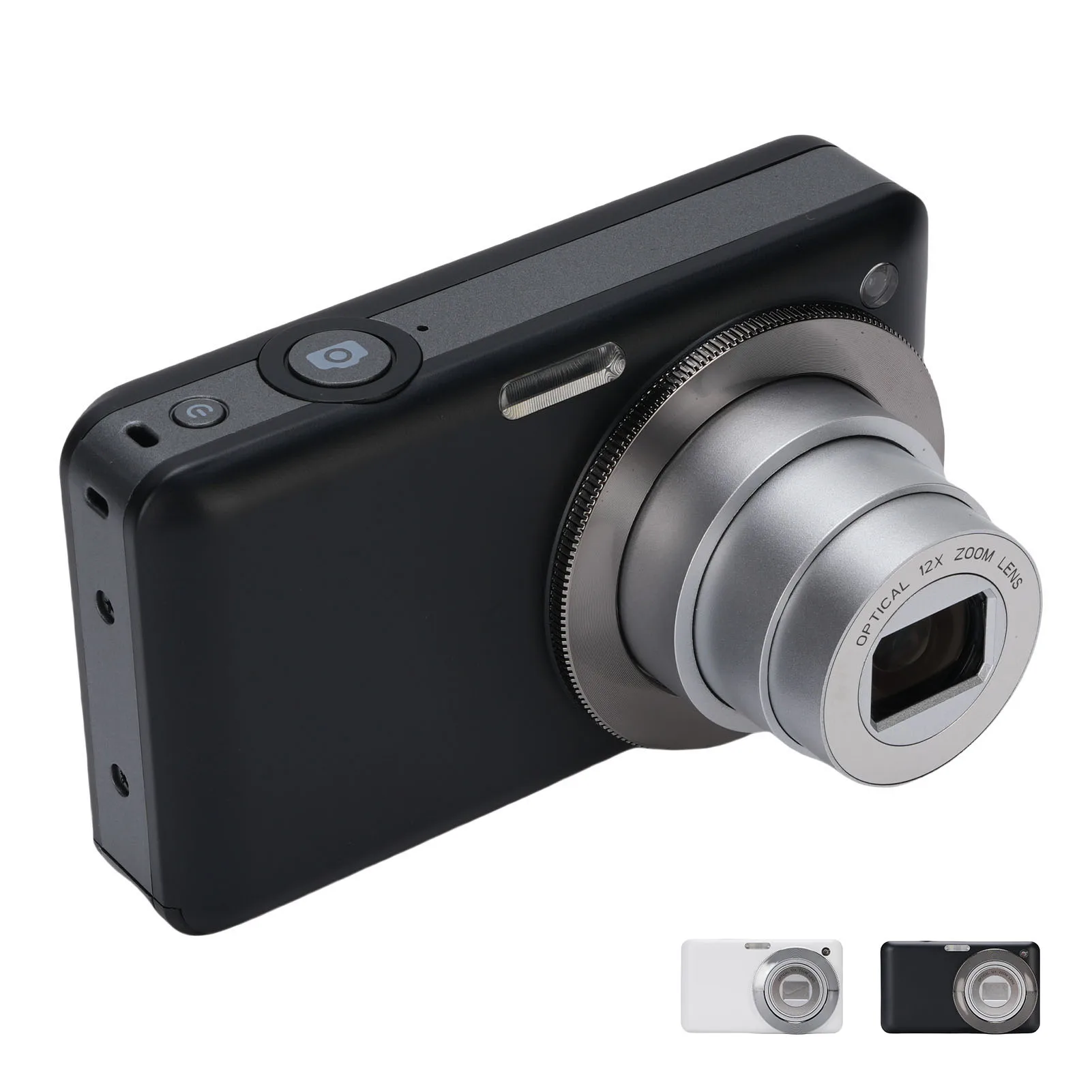 Digital Video Camera 10X Optical Zoom 2X Digital Zoom WiFi Multi Filters 4K 64MP HD Camera with Built in Flash for Photography
