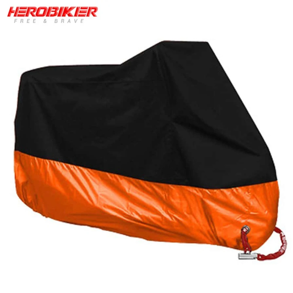 Premium Waterproof Motorcycle Cover - Durable, Dustproof, & Rain-Resistant Protector