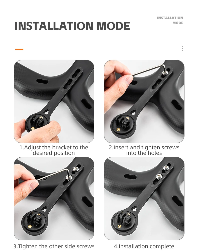 Bracket installation example