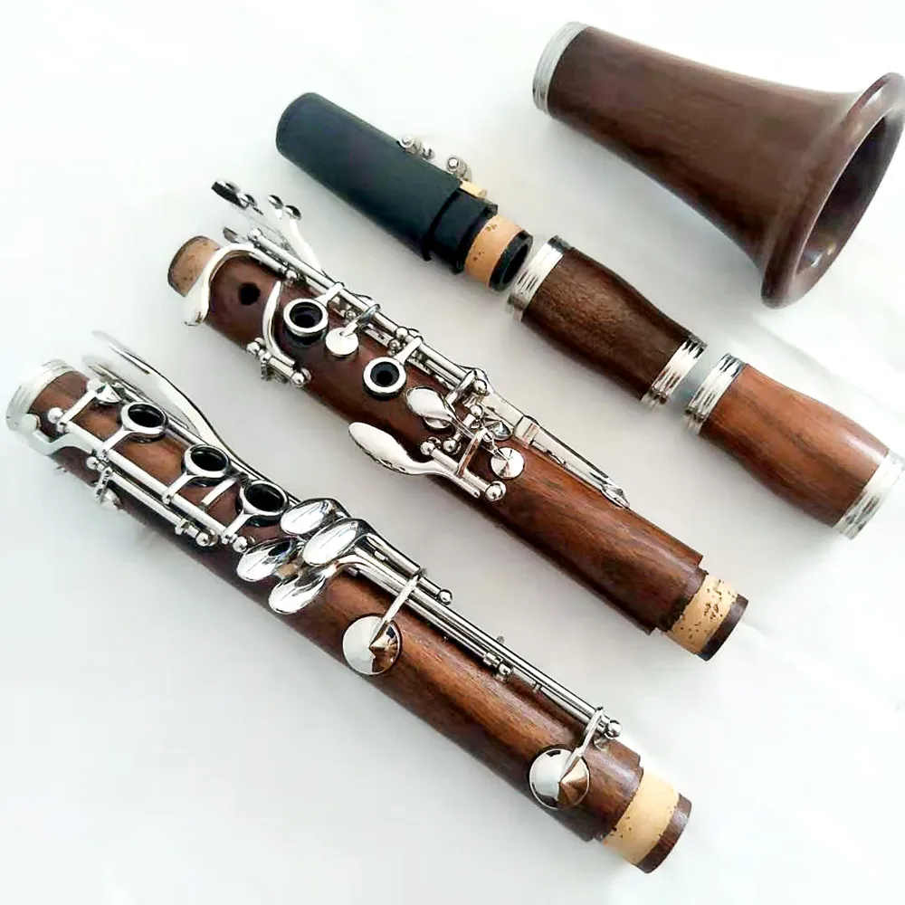 Redwood body clarinet nickel-plated bb-tone 17Key