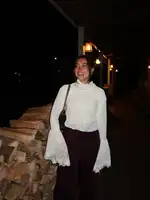 Chemise évasée en dentelle pour femmes, élégante, manches longues, Chic, col mi-haut, transparente, à lacets, haut de rue, printemps, 2026 6