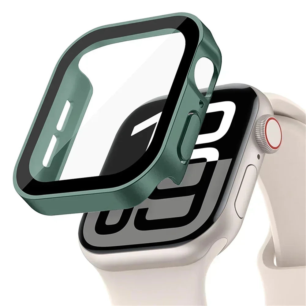 Premium Glass Screen Protector Case for Smartwatch Display Protection
