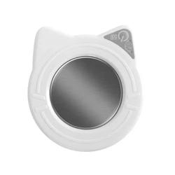 Cute Portable Cartoon Cat Mug Warmer - Smart Heating Coaster (WHITE)